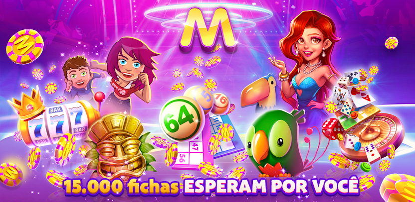 Pinhata colorida explodindo com moedas de ouro e símbolos de slot na 1 aposta